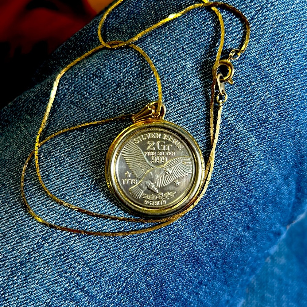 1776 bicentennial coin 2gr .999 fine silver